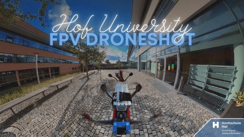 Hof University Droneshot